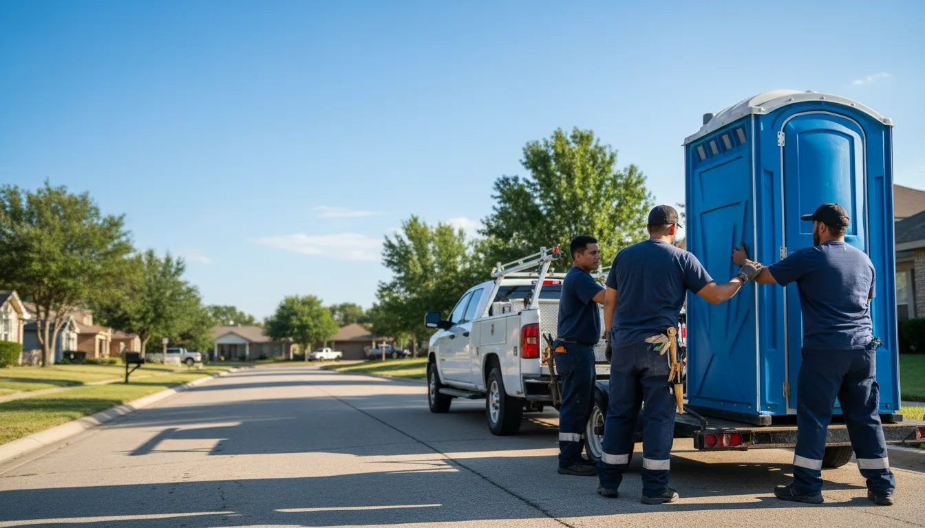 Portable Toilet Rental in Prairie Village, KS near me